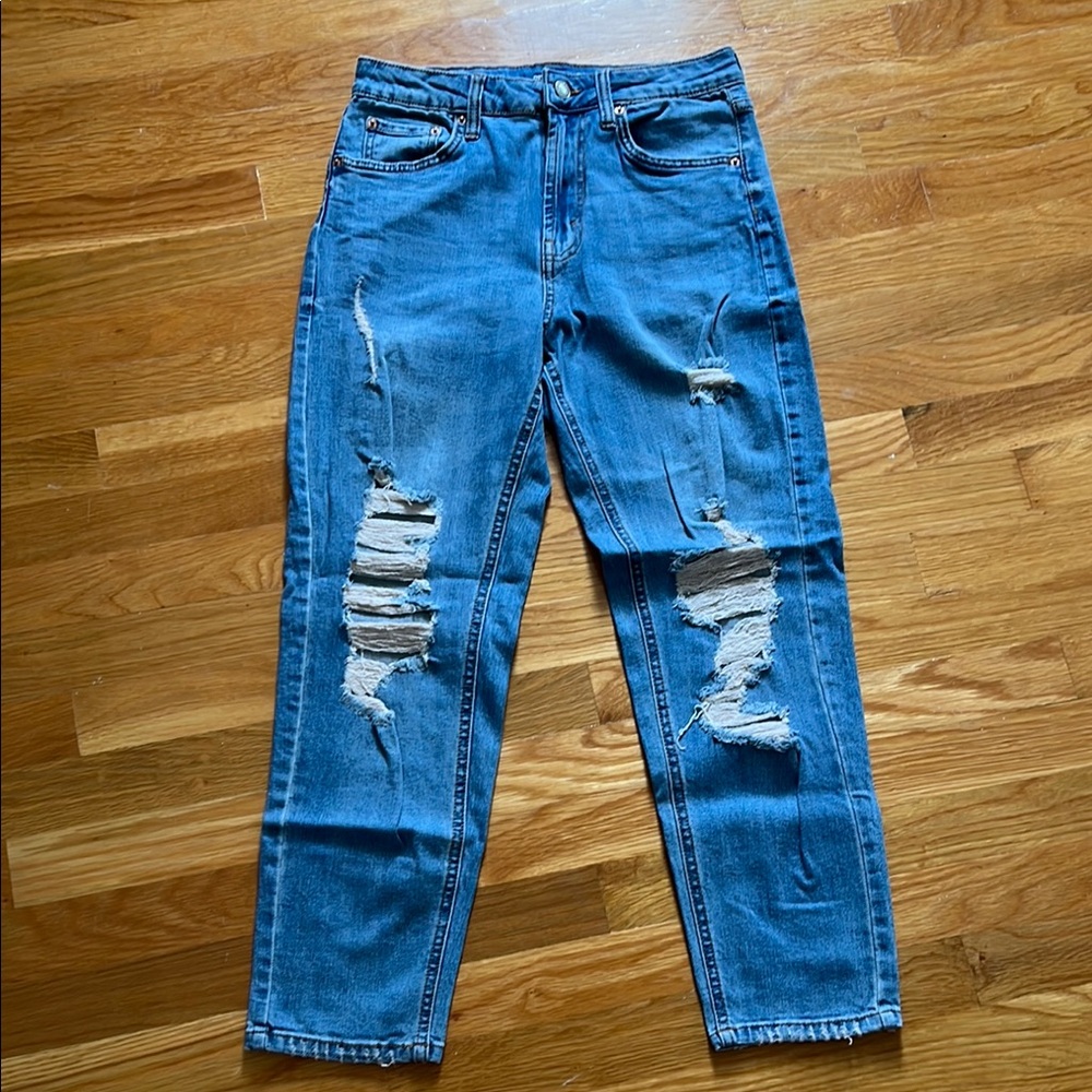 Wild Fable Distressed Blue Jeans